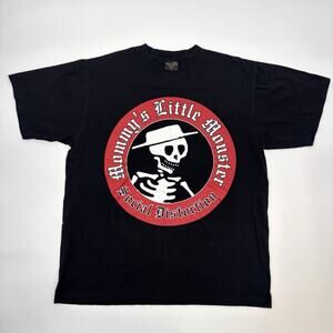 Vtg 90s Social Distortion Mommy's Little Monster Band T-Shirt Large Punk Rock
